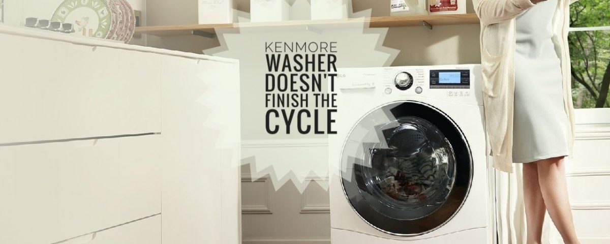 washer doesn't finish the cycle