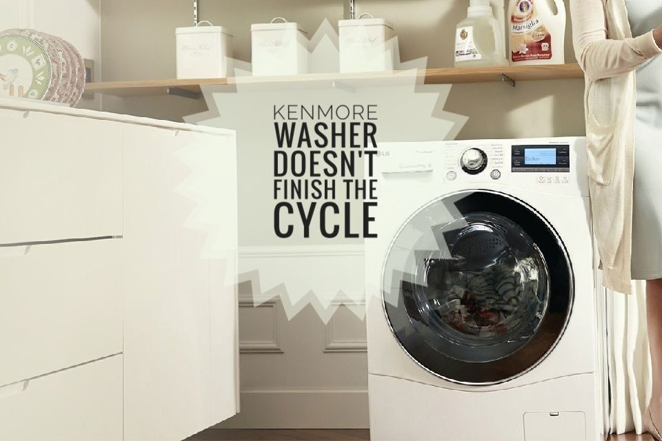 washer doesn't finish the cycle