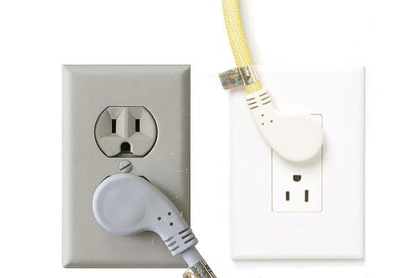 Cords in outlets